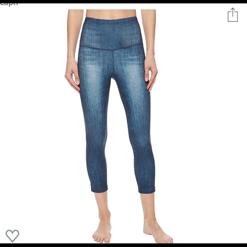 North face indigo crop